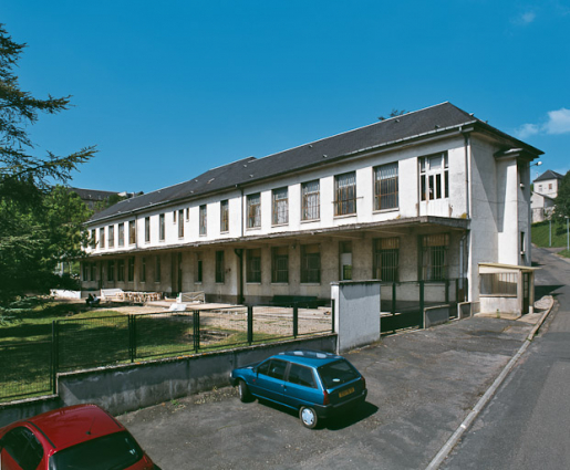 Bâtiment des malades en résidence, façade antérieure. © Région Bourgogne-Franche-Comté, Inventaire du patrimoine