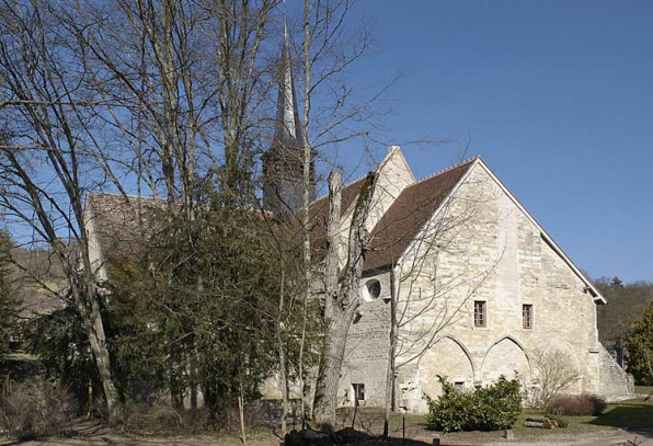 Extrémité nord de l'aile orientale, vue du sud-ouest. © Région Bourgogne-Franche-Comté, Inventaire du patrimoine