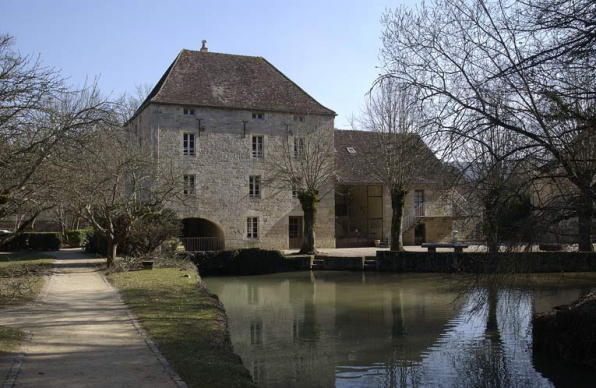 Ancien moulin à eau : élévation ouest. © Région Bourgogne-Franche-Comté, Inventaire du patrimoine