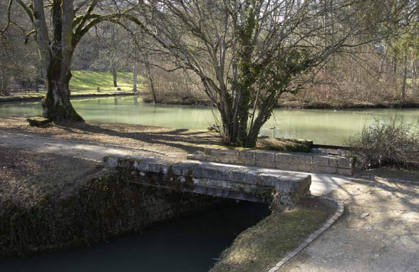 Vue du parc. © Région Bourgogne-Franche-Comté, Inventaire du patrimoine