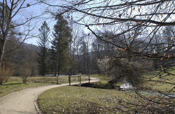 Vue du parc. © Région Bourgogne-Franche-Comté, Inventaire du patrimoine