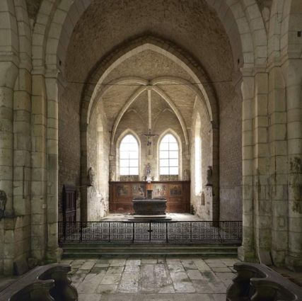 Ancienne église abbatiale devenue paroissiale : choeur. © Région Bourgogne-Franche-Comté, Inventaire du patrimoine