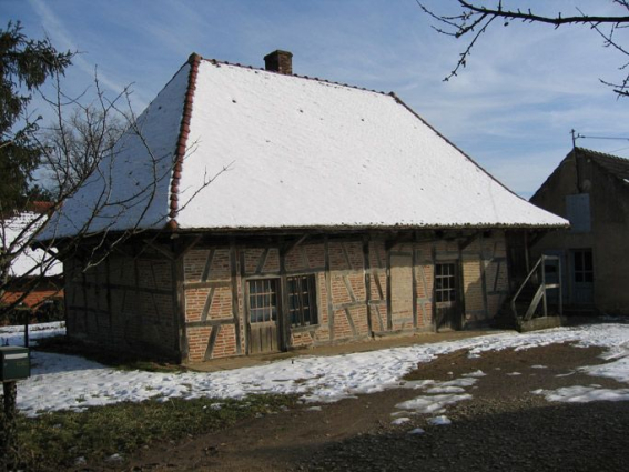 Vue d'ensemble de la façade. © Ecomusée de la Bresse Bourguignonne