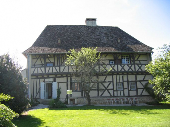 Vue d'ensemble de la façade. © Ecomusée de la Bresse Bourguignonne