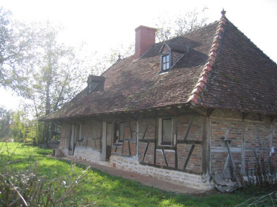 Vue d'ensemble de la façade. © Ecomusée de la Bresse Bourguignonne