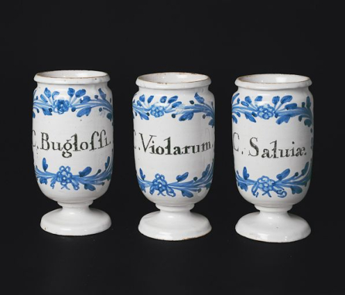 Vue de 3 pots canons. © Région Bourgogne-Franche-Comté, Inventaire du patrimoine