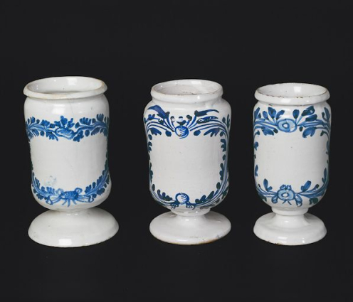 Vue de 3 pots canons. © Région Bourgogne-Franche-Comté, Inventaire du patrimoine