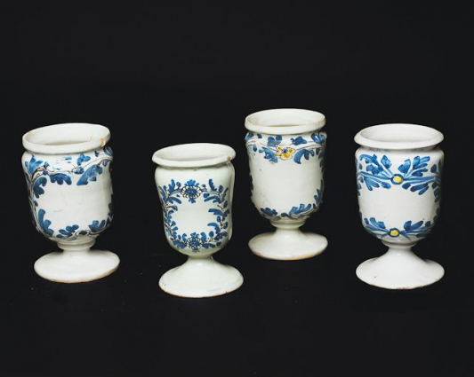 Vue de 4 piluliers. © Région Bourgogne-Franche-Comté, Inventaire du patrimoine