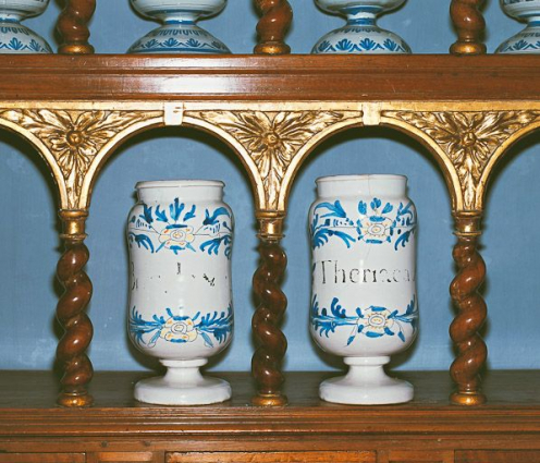 Vue de 2 pots canons. © Région Bourgogne-Franche-Comté, Inventaire du patrimoine