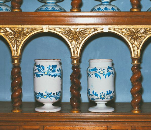 Vue de 2 pots canons. © Région Bourgogne-Franche-Comté, Inventaire du patrimoine