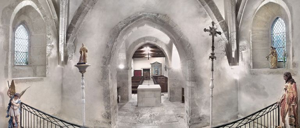 Vue d'ensemble, depuis le choeur. © Région Bourgogne-Franche-Comté, Inventaire du patrimoine