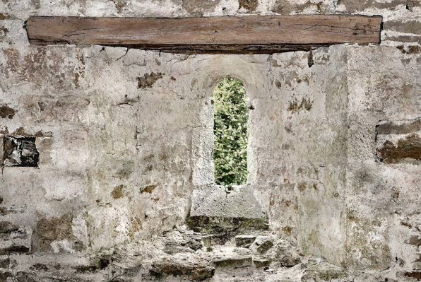 Comble du choeur, baie du pignon. © Région Bourgogne-Franche-Comté, Inventaire du patrimoine