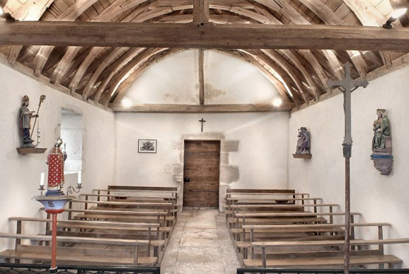 Vue d'ensemble depuis le choeur. © Région Bourgogne-Franche-Comté, Inventaire du patrimoine