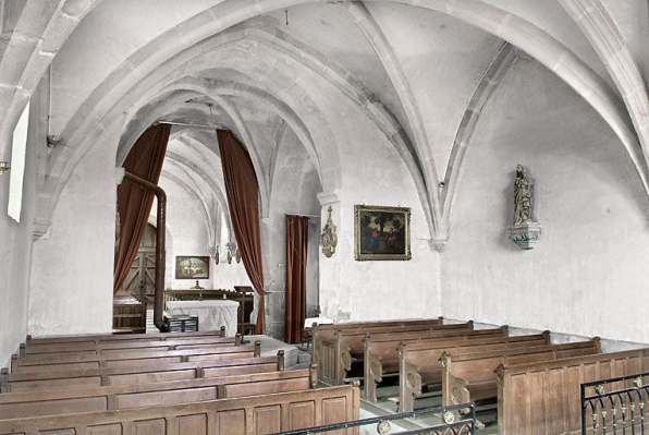 Nef, vue de trois quarts. © Région Bourgogne-Franche-Comté, Inventaire du patrimoine