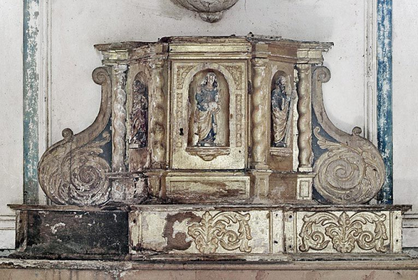 Vue d'ensemble du tabernacle. © Région Bourgogne-Franche-Comté, Inventaire du patrimoine