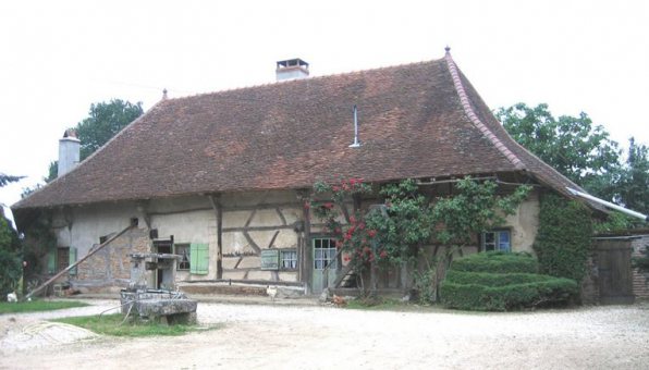 Vue d'ensemble de la façade. © Région Bourgogne-Franche-Comté, Inventaire du patrimoine