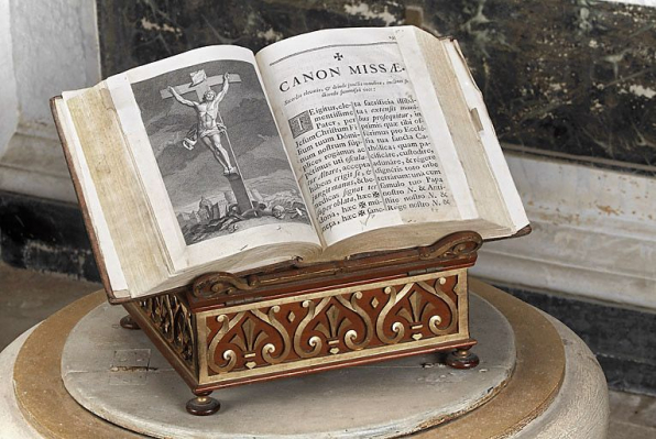 Estampe : Christ en croix. © Région Bourgogne-Franche-Comté, Inventaire du patrimoine