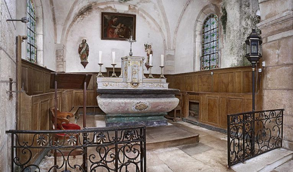 Choeur. © Région Bourgogne-Franche-Comté, Inventaire du patrimoine