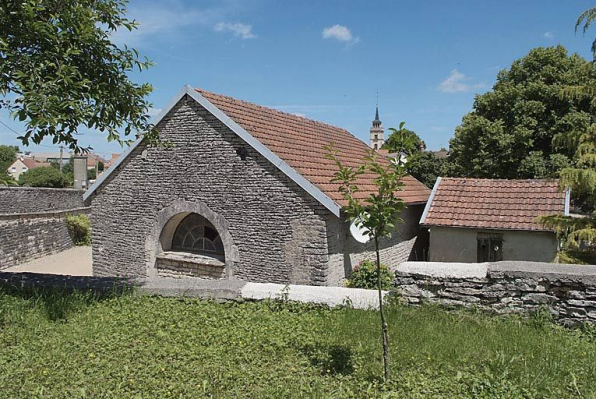 Elévation postérieure. © Région Bourgogne-Franche-Comté, Inventaire du patrimoine