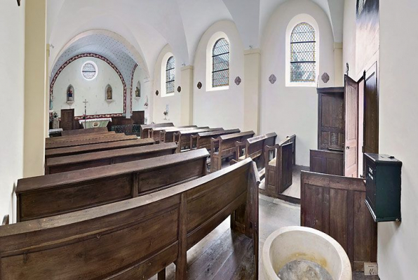 Vue d'ensemble depuis l'entrée. © Région Bourgogne-Franche-Comté, Inventaire du patrimoine