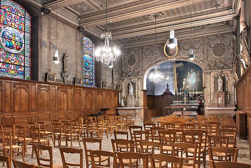 Chapelle, vue intérieure. © Région Bourgogne-Franche-Comté, Inventaire du patrimoine