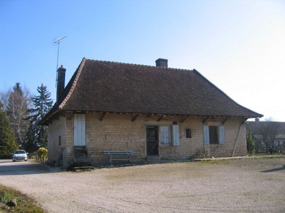 Vue d'ensemble de la façade de la maison. © Région Bourgogne-Franche-Comté, Inventaire du patrimoine