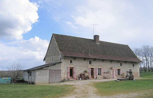 Vue d'ensemble de la façade de la maison. © Région Bourgogne-Franche-Comté, Inventaire du patrimoine