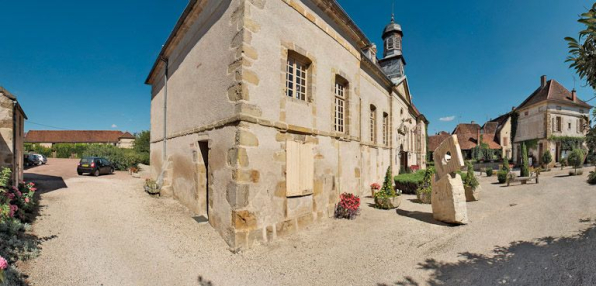 Vue d'ensemble des bâtiments depuis le sud. © Région Bourgogne-Franche-Comté, Inventaire du patrimoine