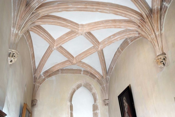 Voûte de l'oratoire. © Région Bourgogne-Franche-Comté, Inventaire du patrimoine