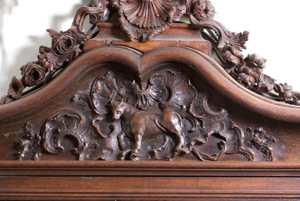 Détail : boeuf de saint Luc. © Région Bourgogne-Franche-Comté, Inventaire du patrimoine