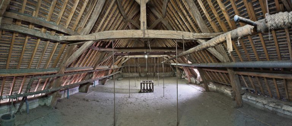 Bâtiment principal : comble. © Région Bourgogne-Franche-Comté, Inventaire du patrimoine