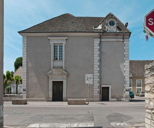 Aile gauche, façade sur rue. © Région Bourgogne-Franche-Comté, Inventaire du patrimoine