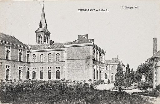 BOURBON-LANCY - L'Hospice (P. Borgey, édit.). © Région Bourgogne-Franche-Comté, Inventaire du patrimoine
