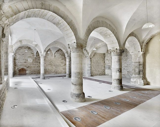 Salle voûtée. © Région Bourgogne-Franche-Comté, Inventaire du patrimoine