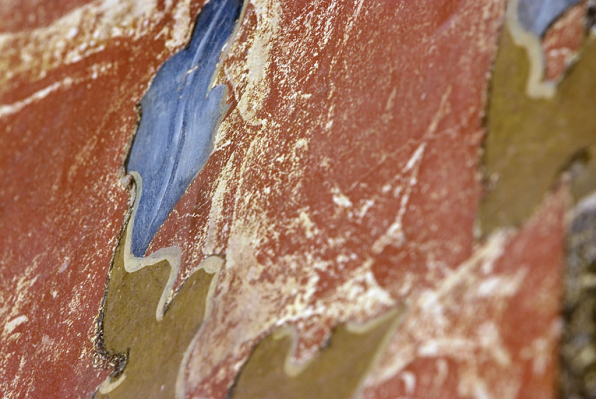 Peinture monumentale : détail. © Région Bourgogne-Franche-Comté, Inventaire du patrimoine Peinture monumentale : détail. © Région Bourgogne-Franche-Comté, Inventaire du patrimoine