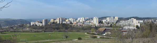 Vue d'ensemble du quartier de Talant-Belvédère. © Région Bourgogne-Franche-Comté, Inventaire du patrimoine