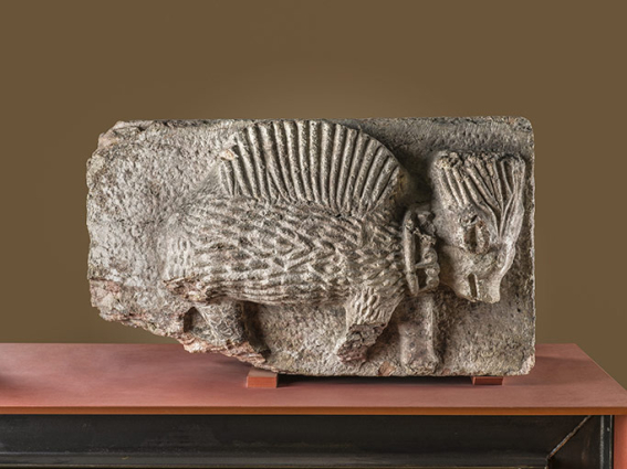 Second porc-épic (Arb.1892.1-4) : vue de profil. © Musée archéologique, Dijon