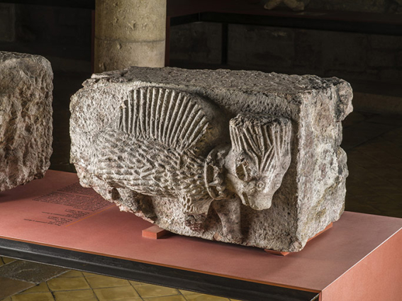 Second porc-épic (Arb.1892.1-4) : vue de trois quarts. © Musée archéologique, Dijon
