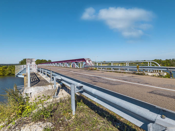 Vue d'ensemble du pont : tablier. © Région Bourgogne-Franche-Comté, Inventaire du patrimoine