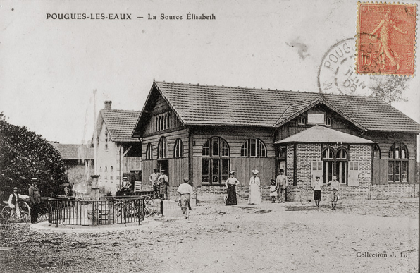 Vue du site au début du 20e siècle. © Région Bourgogne-Franche-Comté, Inventaire du patrimoine