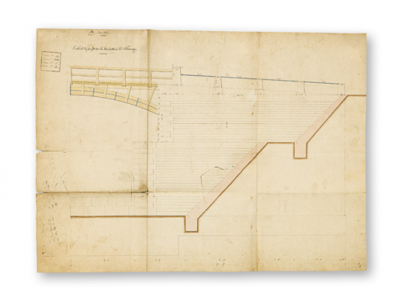 Détail du pont sur la dérivation de Charnay. © Région Bourgogne-Franche-Comté, Inventaire du patrimoine