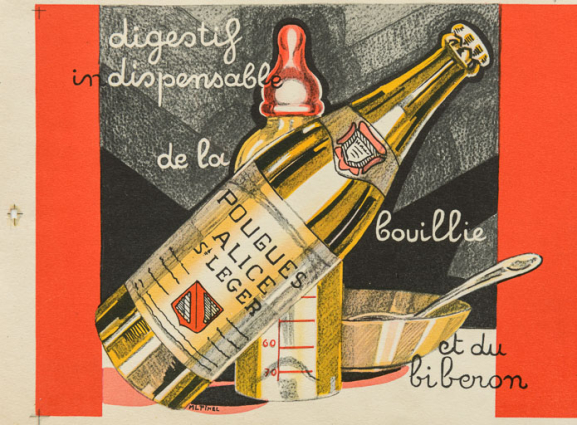 Brochure publicitaire de l'eau minérale (vers 1930). © Région Bourgogne-Franche-Comté, Inventaire du patrimoine