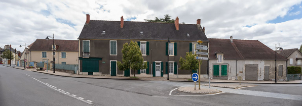 Vue d'ensemble, depuis le croisement de l'avenue de Paris et de l'avenue de la Gare. © Région Bourgogne-Franche-Comté, Inventaire du patrimoine