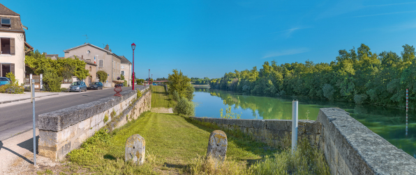 Quais de Verdun : la double rampe. © Région Bourgogne-Franche-Comté, Inventaire du patrimoine