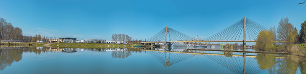 Vue d'ensemble du pont de Bourgogne, prise d'aval. © Région Bourgogne-Franche-Comté, Inventaire du patrimoine