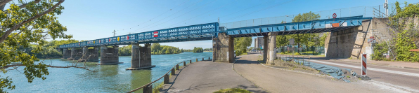 Le viaduc vu d'amont. © Région Bourgogne-Franche-Comté, Inventaire du patrimoine