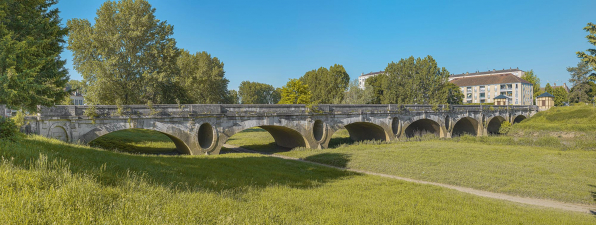 Vue d'ensemble du pont des Chavannes. © Région Bourgogne-Franche-Comté, Inventaire du patrimoine