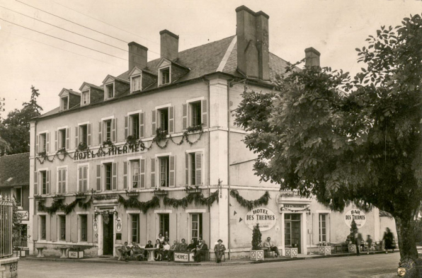 Vue ancienne (milieu du 20e siècle). © Archives départementales de Saône-et-Loire