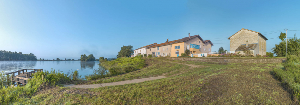 Le port de Farges.  © Région Bourgogne-Franche-Comté, Inventaire du patrimoine