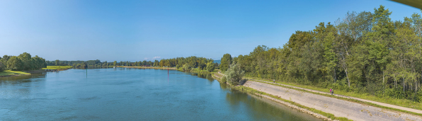 Les perrés en amont du port d'Uchizy, au niveau du pont d'Uchizy. © Région Bourgogne-Franche-Comté, Inventaire du patrimoine